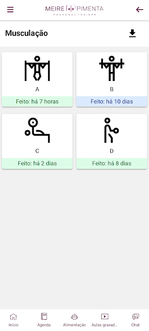 Meire Pimenta Personal Trainer Screenshot 3