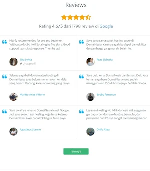 DomaiNesia - Domain & Hosting Screenshot 3
