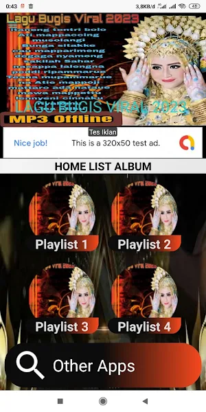 Lagu Bugis Viral 2023 Offline Screenshot 1