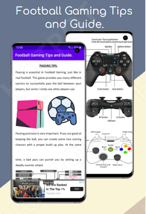 Football gaming Guide. Screenshot 0
