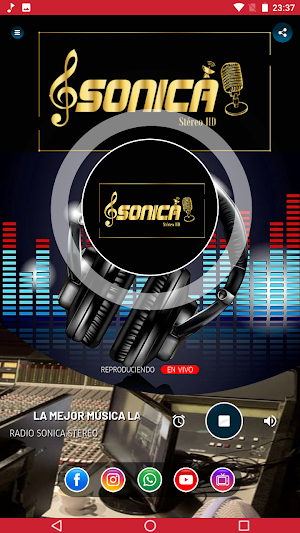 Radio Sonica Stereo Screenshot 2