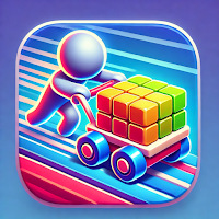 Box Colorful Tower Stack Game