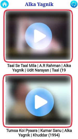 Alka Yagnik All Video Songs Screenshot 2