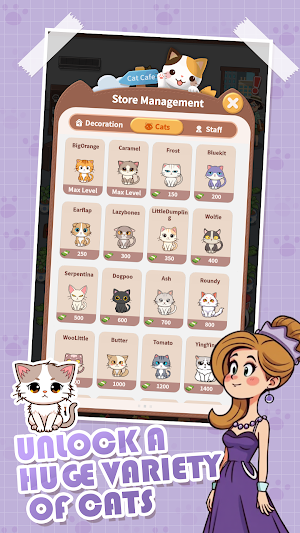 Nekonomics - Cat Café Manager Screenshot 1