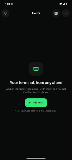 Herdy: Terminal & Agents Screenshot 0