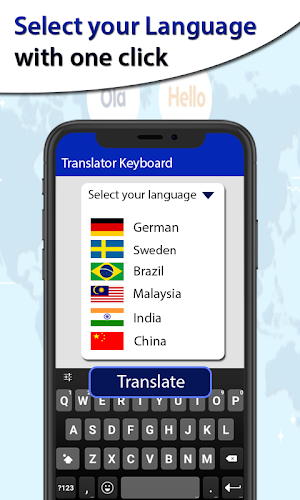 All languages chat translator keyboard Screenshot 0