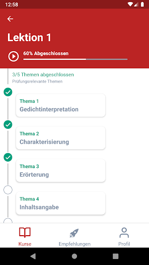 Abiturprüfung 2020 Screenshot 3