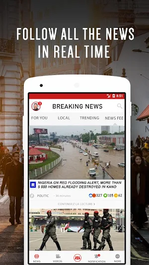 Nigeria Breaking News and Latest Local News App Screenshot 0