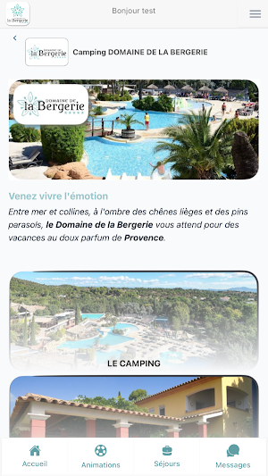 Domaine de la Bergerie Screenshot 0
