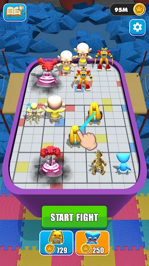 Merge Master Blue Monster Screenshot 1
