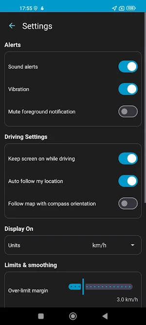 CamAlert – Avg Speed Alerts Screenshot 3