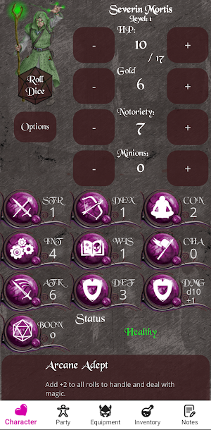 Quest Calendar Villains 2026 Screenshot 0