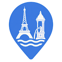Paris Water Map: Fountains
