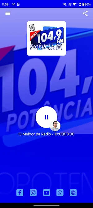 Rádio Potência FM Screenshot 2