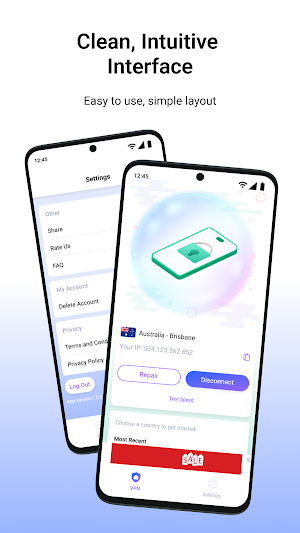 Helium VPN Screenshot 3