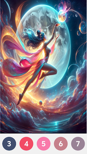 Myth Color - Color By Number Screenshot 3