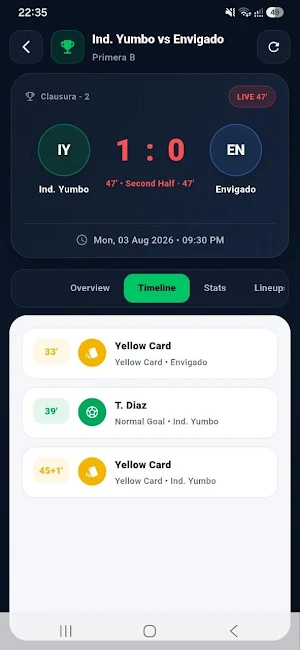 SportsVy : Live Football Tv Screenshot 3