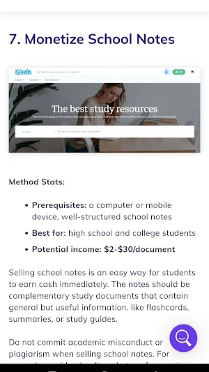 Learn & earn real cash online Screenshot 3