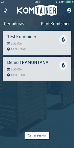 Komtainer Lite Screenshot 1