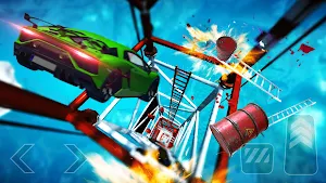 Hyper Cars Ramp Crash Screenshot 3