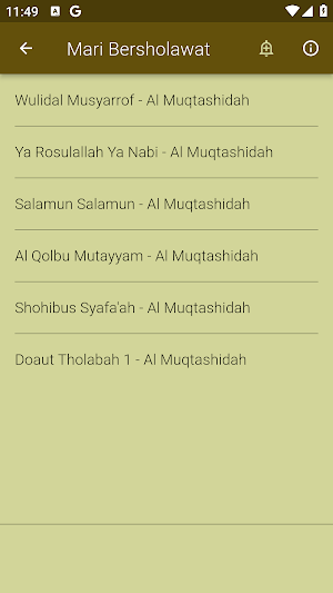 Sholawat Langitan Vol 1 Screenshot 1