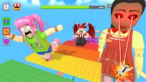 Obby Slap Troll: Parkour Tower Screenshot 0