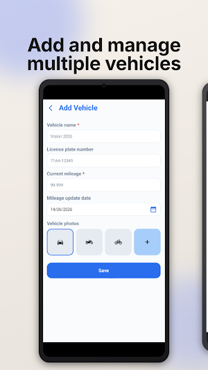 AutoCal: Maintenance Reminder Screenshot 1