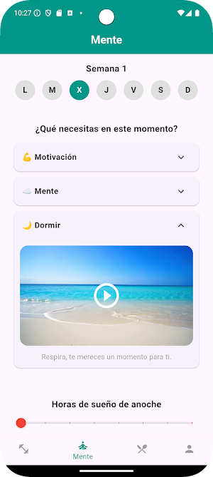 MyFoodPlan: Dietas, retos... Screenshot 1