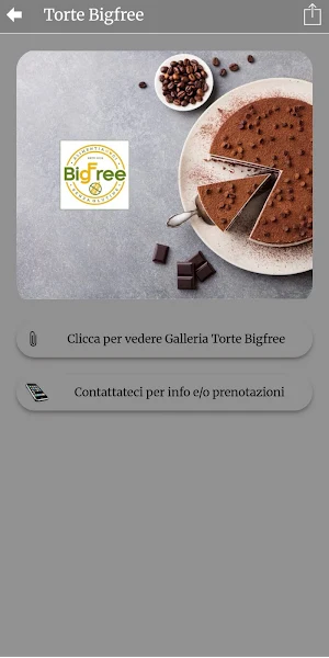 APP BigFree Senza Glutine Screenshot 1