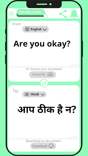 Hindi - English Translator Screenshot 2