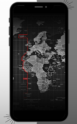 World Map Wallpaper Screenshot 2