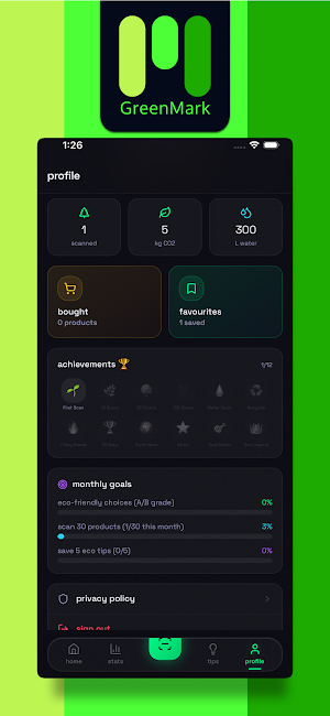 GreenMark: Eco Product Scanner Screenshot 2