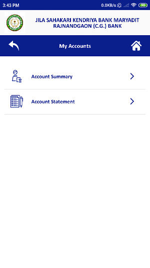 JSKB RAJNANDGAON mBANKING Screenshot 2