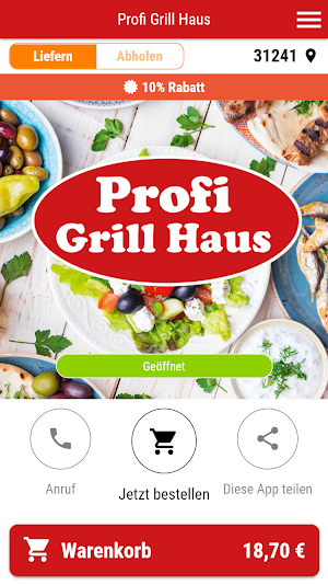 Profi Grill Haus Screenshot 0