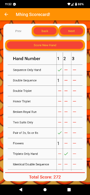 Mhingscore Screenshot 2