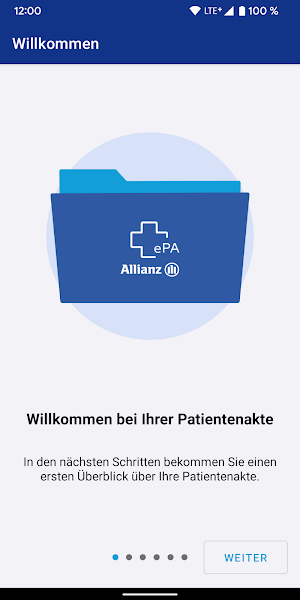 Allianz ePA-App Screenshot 0