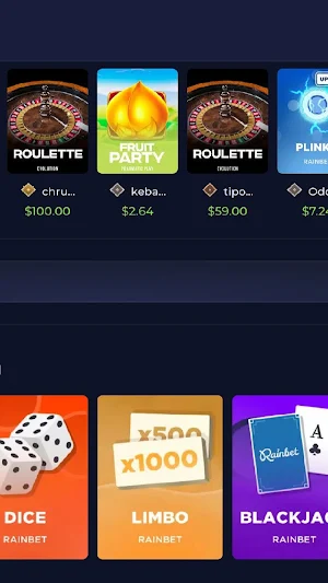 Rainbet Screenshot 1