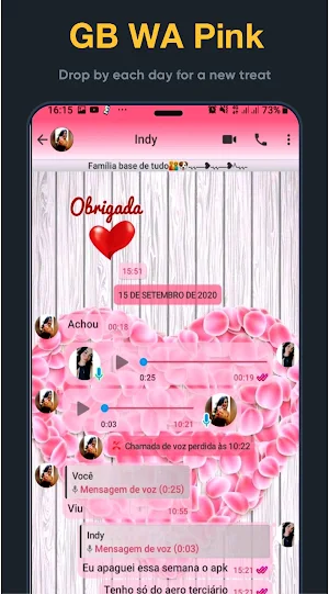 WA Mod Blue App Screenshot 3