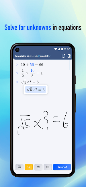 KSpark Handwritting Calculator Screenshot 1