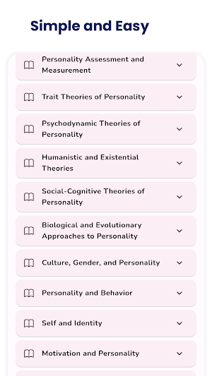 Personality Psychology Screenshot 0
