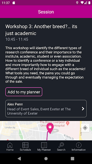 AVS Conference 2019 Screenshot 2