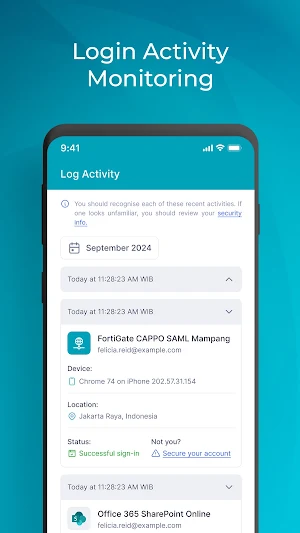 IAM Mobile Screenshot 1