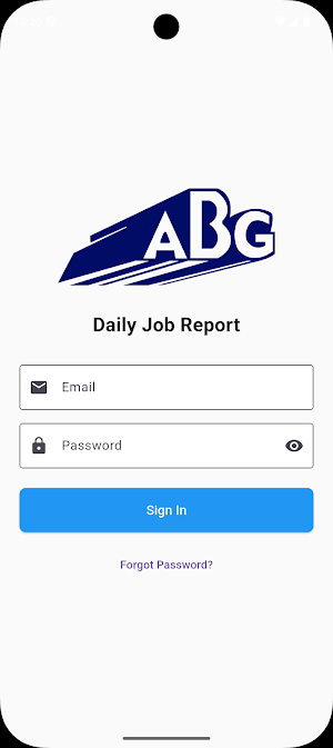ABG Job Report App Screenshot 0