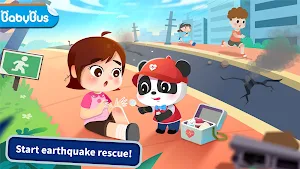 Baby Panda: Earthquake Rescue 2 Screenshot 0