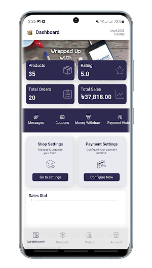 Qshop Merchant Screenshot 2