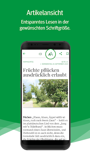Bergedorfer Zeitung E-Paper Screenshot 2