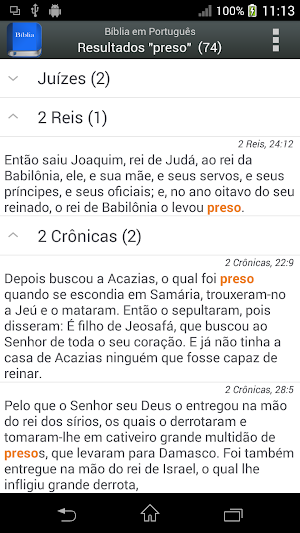 Bíblia em Português Almeida Screenshot 1