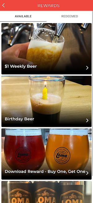 Loma Brewing Co. Screenshot 2
