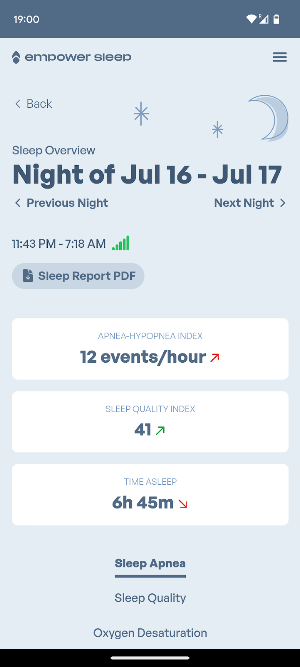 Empower Sleep Screenshot 2