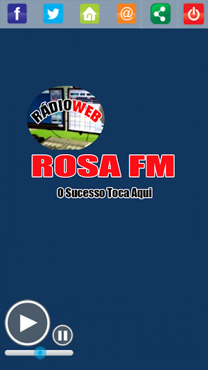 Web Rádio Rosa Fm Online Screenshot 1